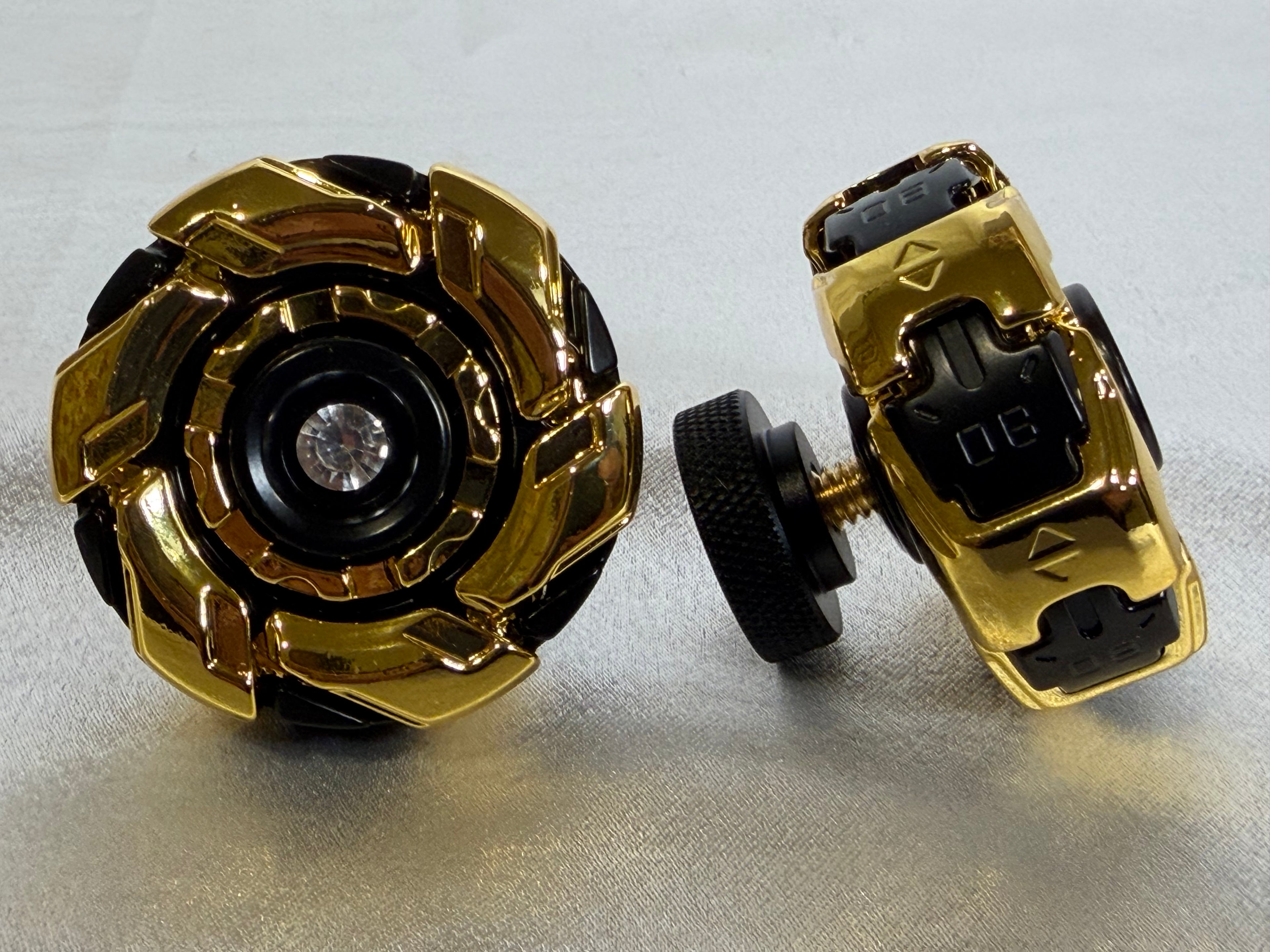 Transformer Black & Gold Spinners